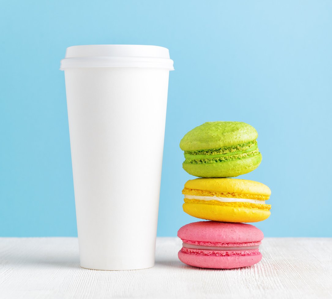 Macaron and Coffee Tumbler